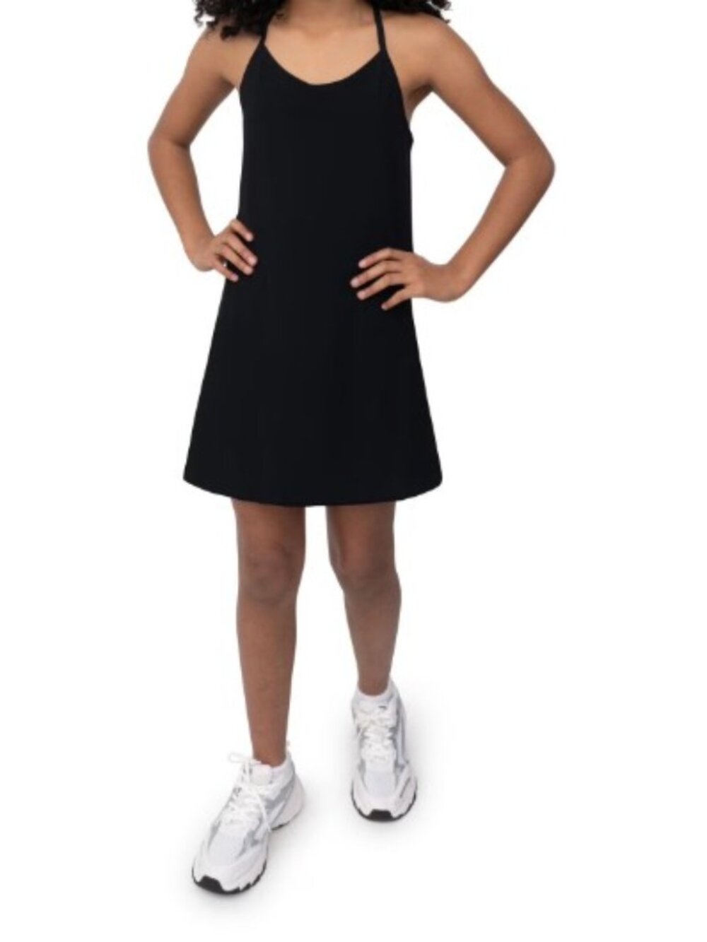New!  High End Outdoor Voices Girls Dress with built in shorts